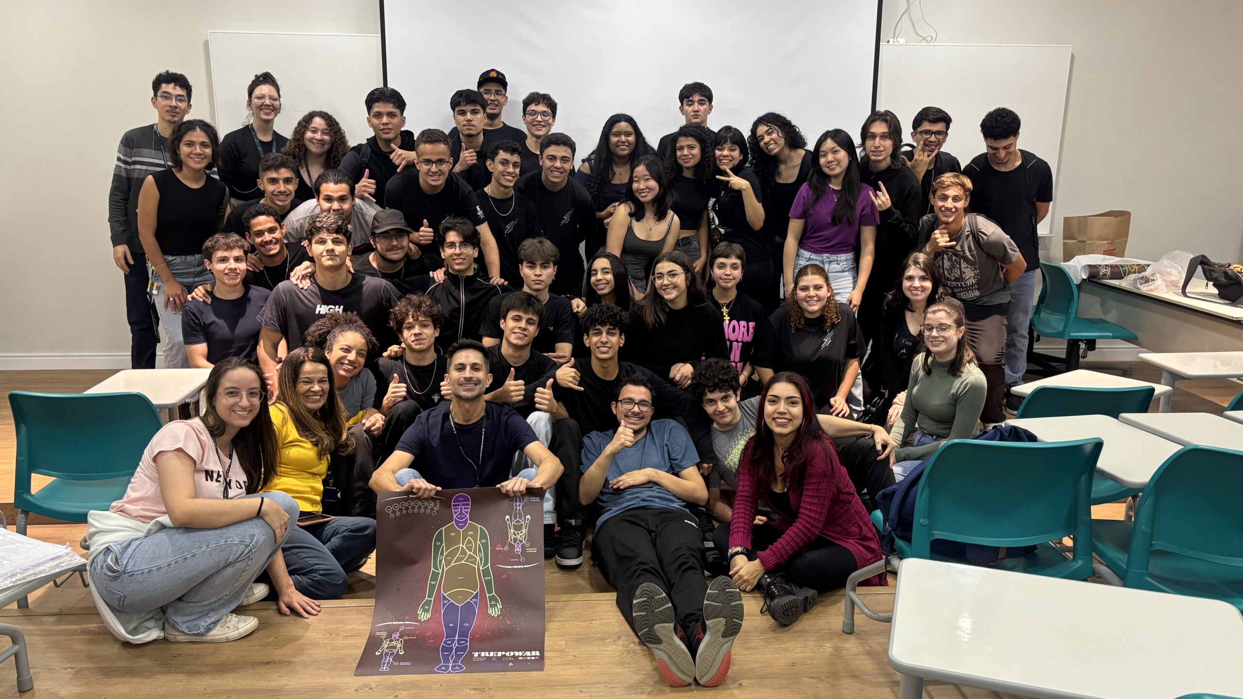 Leia mais sobre o artigo Troca de saberes que transforma! Projeto #Adote realiza atividade com alunos do Ensino Médio no ICB-USP