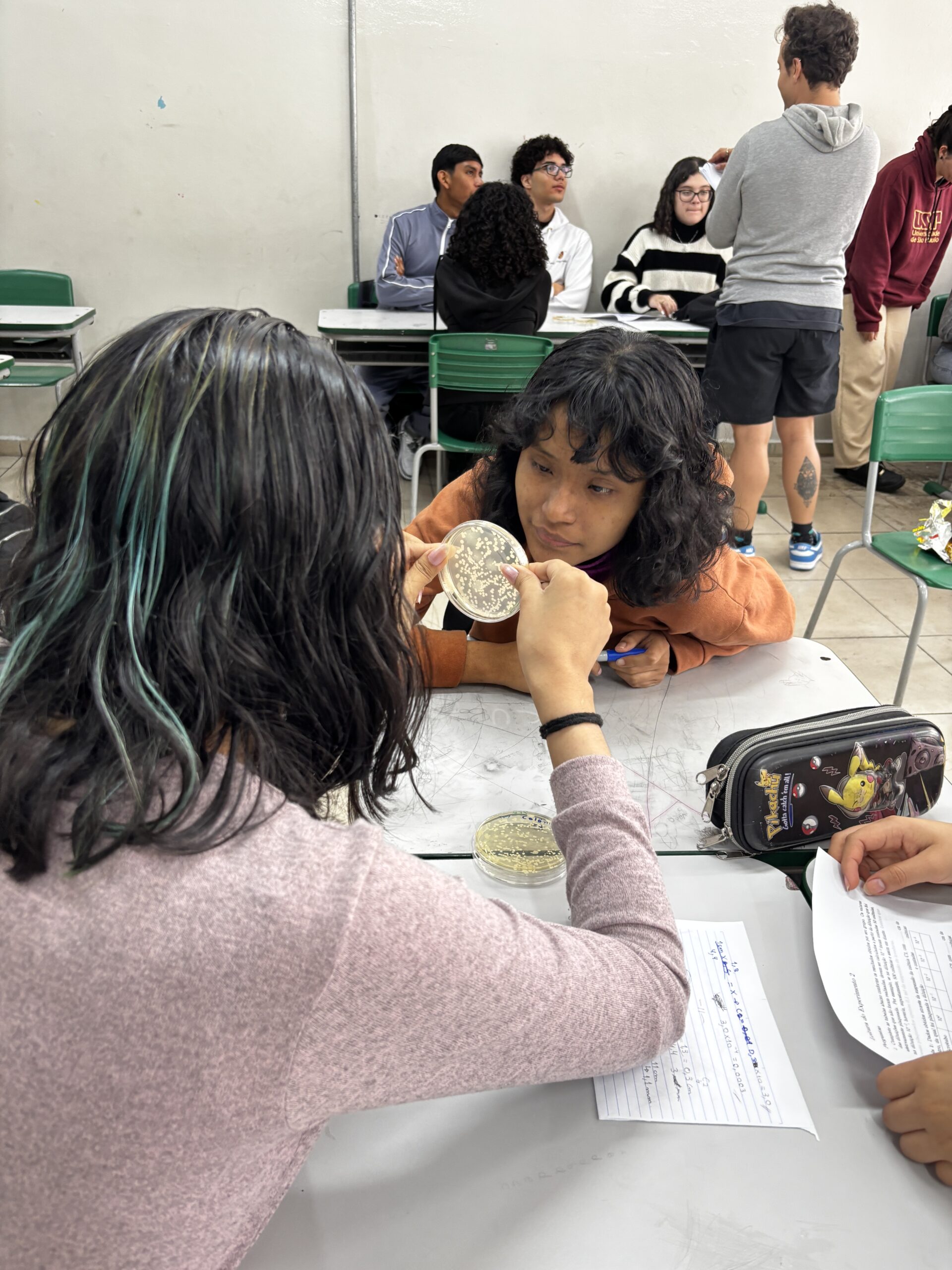 No momento, você está visualizando Micromat: USP project brings together mathematics education and microbiology for high school students
